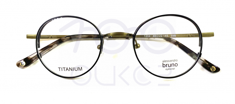 1204 с39B Alessandro Bruno TITANIUM оправа медицинская 100 ОЧКОВ Калуга